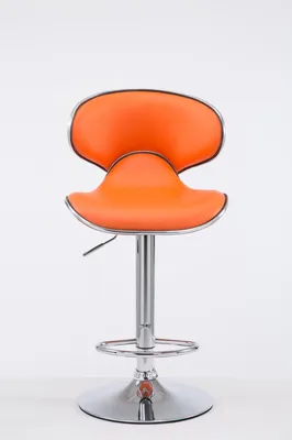 Produktbild von Barhocker HLO-CP29 V2 chrom  orange
