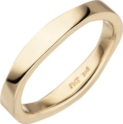 Produktbild von Gr. 54 - Damen Ring 585 Gold Gelbgold Goldring