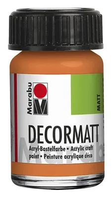Produktbild von Marabu 1401 39 013 Decormatt Acryl Orange 15 ml