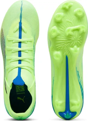 Produktbild von Puma Ultra 5 Match+ Fg/Ag Wn'S - fizzy apple-puma white-bluemazing, Größe:6