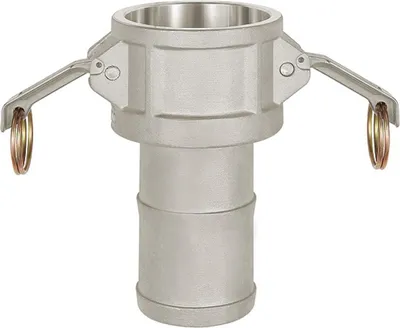 Produktbild von Riegler Kamlok-Schnellkupplungsdose, Typ C, Alu, LW 63, für Stecker-Ø 76
