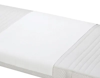 Wasserdichte Matratzenauflage 70x140 cm, Molton, waschbar bis 95°C