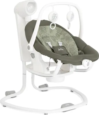 Obrázek produktu pro Houpátko Joie Serina 2v1 s houpačkou, barva:Palms