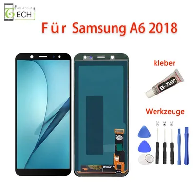 Produktbild von Für Samsung Galaxy A6 2018 LCD (OLED) Display A600FN Bildschirm Touchscreen