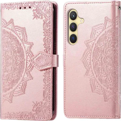 Zdjęcie produktu dla imoshion Mandala Bookcase dla Samsung Galaxy S25 Plus - Rosé Goud