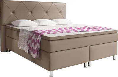 Produktbild von Inter Handels Boxspringbett Oxford, 180x200, Muddy