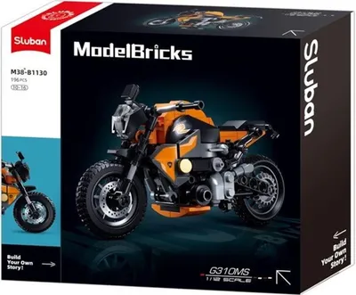 Produktbild von Sluban Modellbausteine M38-B1130 Motocykl 310GS