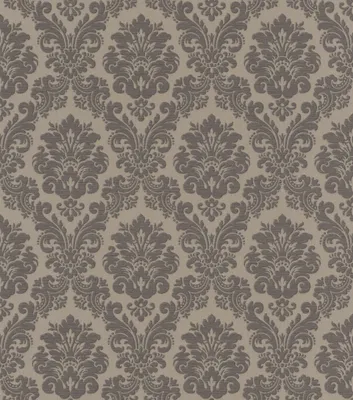 Immagine prodotto di Carta da parati in tessuto, modello "Barock", codice 570557, dimensioni 53 x 1005 cm, marca Rasch, collezione Trianon XIII, colore grigio-marrone