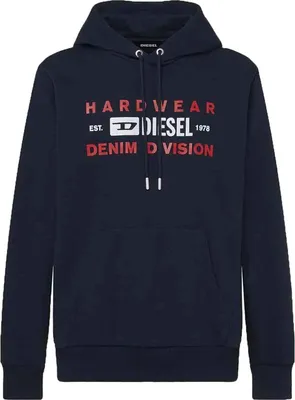 Produktbild von Diesel S-Girk-Hood L20 Herren Sweatshirt Hoody Kapuzenshirt Dunkelblau