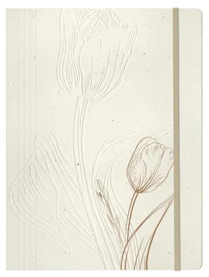 Productafbeelding van Tulpenpapier, samengebonden vellen, formaat 24x32