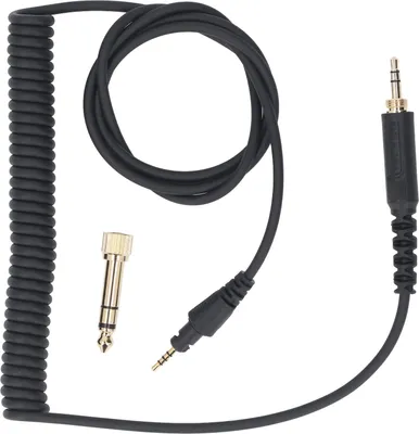 Produktbild von Kopfhörer-Kabel Langes Federverlängerungskabel mit 3,5-mm-Stecker und 6,3-mm-Adapter für DJ HDJ CUE1 HDJ CUE1BT HDJ X5 HDJ X7 HDJ S7