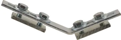 Immagine prodotto di 10 pezzi - Staffa di montaggio 45° 27/18 e 28/30 zincata preassemblata : 27/18 + 28/30 45° assemblata Dimensione: 27/18 + 28/30 45° assemblata