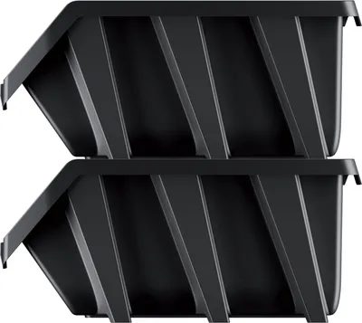 Obrázek produktu pro Plastový úložný box BINEER 30 LONG 295x198x133 černý Kistenberg