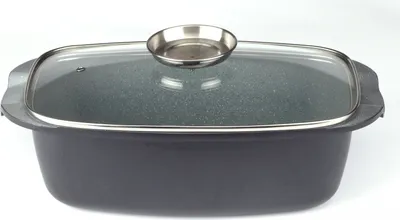 Image de Royalty Line RL-ACR32M : Casserole à rôtir de 32 cm à revêtement en marbre