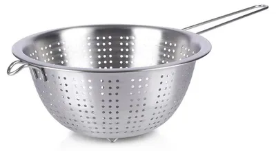 Image de Passoire de cuisine - Passoire égouttoir - 21 cm - Acier inoxydable - LFGB - Argenté