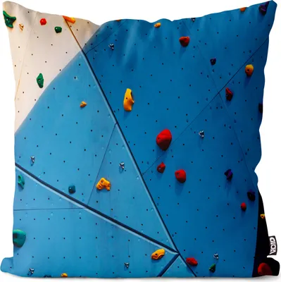 Produktbild von VOID Kletterwand Kletterhalle Kissenbezug Kissenhülle Sofakissen Kissen Deko Outdoor-Kissen Dekokissen