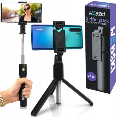 Produktbild von Webski Selfie Stick Tripod mit Bluetooth Fernbedienung