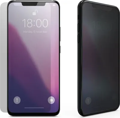 Produktbild von Privacy Glass Schutzglas kompatibel mit Xiaomi Redmi 12C mit Anti Spy Blickschutzfilter