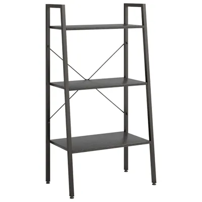 Obrázek produktu pro vidaXL Stojací regál se 3 policemi černý 56x35x108 cm