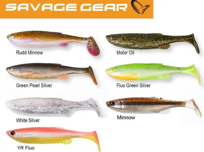 Produktbild von Savage Gear 3D Fat Minnow T-Tail Gummifische (7,5cm, 9cm, 10,5cm o. 13cm), Farbe:Rudd Minnow, Länge / Gewicht:9cm / 7g