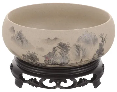 Image de Omgoods - Vase en céramique pour intérieur, avec un design décoratif