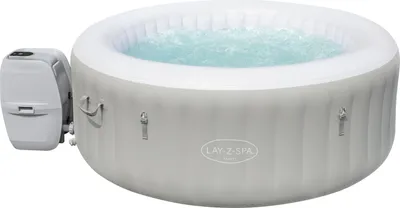 Produktbild von Bestway Whirlpool Lay-Z-Spa Tahiti Airjet Pool 2-4 Personen 180x66cm hellgrau