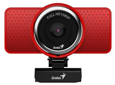 Image de Genius Full HD Webcam ECam 8000 1920x1080 USB 2.0 rouge Windows 7 et supérieur FULL HD, 30 FPS