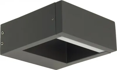 Produktbild von LED Außenleuchte Anthrazit IP54 4000K 480lm blendarm wetterfest Wandlampe außen Haus Eingang