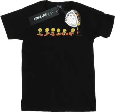 Produktbild von Looney Tunes - "Tweety Pie Colour Code" T-Shirt für Damen BI32293 (S) (Schwarz)