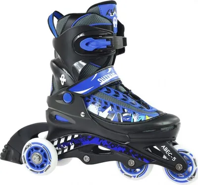 Produktbild von Outrace Funny Blue Jr PW-117J Kolieskové korčule, kolieskové korčule Outrace Funny Blue Jr PW-117J 30-33