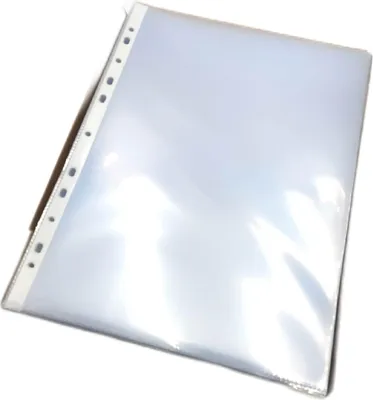 Produktbild von DONAU Prospekthüllen Typ L Oben Links Offen Gelochte File Office 1768950KG150 00