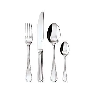 Image de Sambonet S0695 Set de couverts Contour, 4 pièces, acier inoxydable argenté