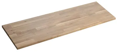 Imagen del producto de Encimera Sapho WOODY, 1206 x 28 x 463 mm, madera maciza de roble natural