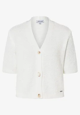 Produktbild von MORE & MORE Ajour Cardigan 0041 off white 36