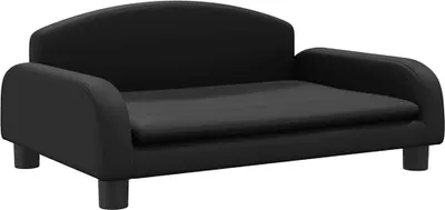 Obrázek produktu pro vidaXL Pelíšek pro psy černý 70x45x30 cm umělá kůže