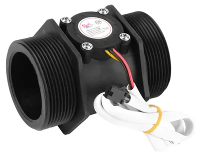 Produktbild von DN50 G2" Turbinen-Durchflussmesser Wasserdurchfluss-Hallsensor-Schaltermessgerät für Heizung