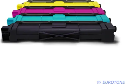 Produktbild von 4x XXL Eurotone Toner Alternative für Brother TN-242/246 / TN-242BK Black Schwarz / TN-246C Blau Cyan / TN-246M Rot Magenta / TN-246Y Gelb Yellow