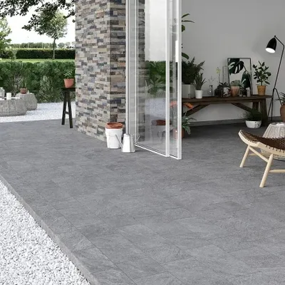 Produktbild von CASA39 Fliesen Steinoptik Grau 30x60 cm Rondine Quarzi
