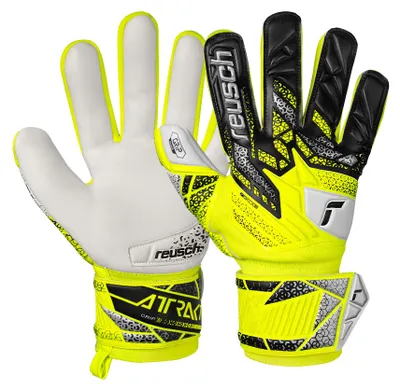 Zdjęcie produktu dla Rękawice bramkarskie Reusch Attrakt Grip Junior żółto-czarne 5572815 2014 - 7