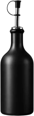 Productafbeelding van Oliefles 500 ml aardewerk zwart met schenktuit Germany