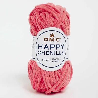 Produktbild von DMC Happy Chenille – Chenille-Garn aus 100 % Polyester (Farbe 32)