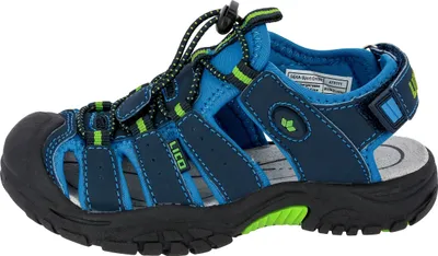 Produktbild von Lico Nimbo coole Jungen Synthetik Sandalen blau, Fersenriemen mit Klettverschluss