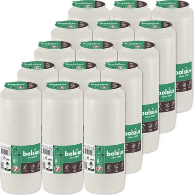 Obrázok produktu pre Vložky do olejových sviečok Bolsius RC7 140h 15 kusov