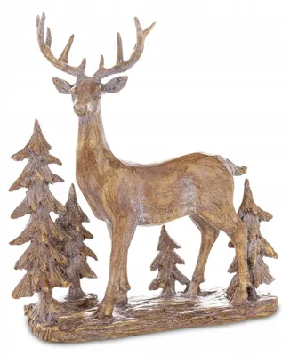 Obrázok produktu pre Art-Pol Hnedá Figúrka Jeleňa 30cm Rustikálna Dekorácia