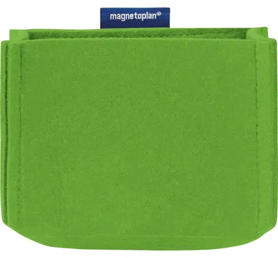 Produktbild von magnetoplan 1227705 magnetoplan Stifteköcher magnetoTray, medium, grün