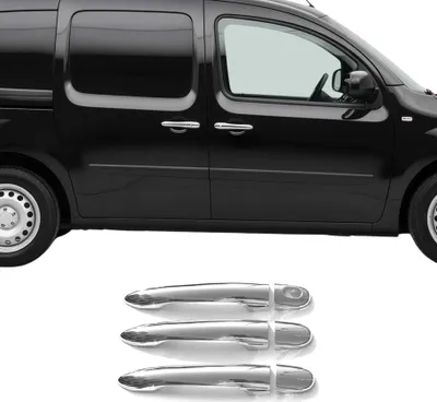 Image de Couverture de poignée de porte pour Renault Kangoo 2008-2021 en Acier Inoxydable
