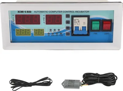 Obrázok produktu pre Inkubátor na vajcia, automatický termostat teploty a vlhkosti pre liahnutie kurčiat, kačíc, 220 V