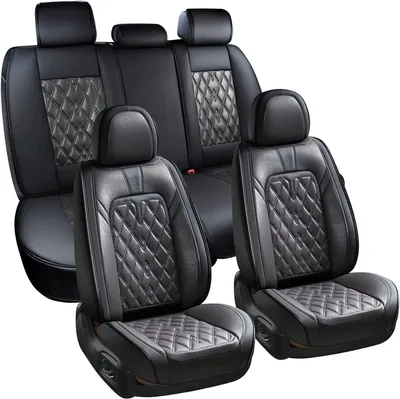 Productafbeelding van Coverado autostoelhoezen, complete set, 5 zitplaatsen, universele autostoelhoezen