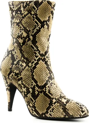 Zdjęcie produktu dla Buty damskie Tommy Hilfiger Snake Print Bootie botki na szpilce 39