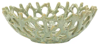 Obrázok produktu pre Mauro Ferretti Koralová miska Ø 35x13 cm zelená